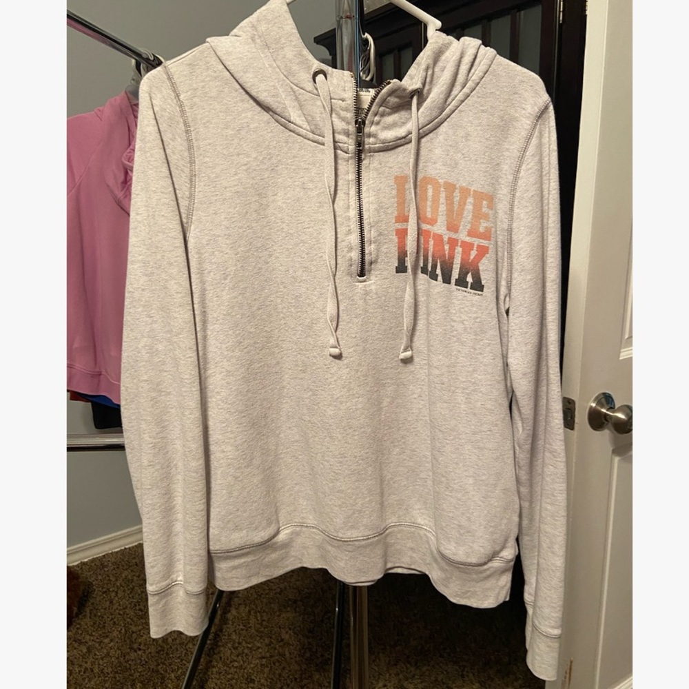 PINK quarter zip